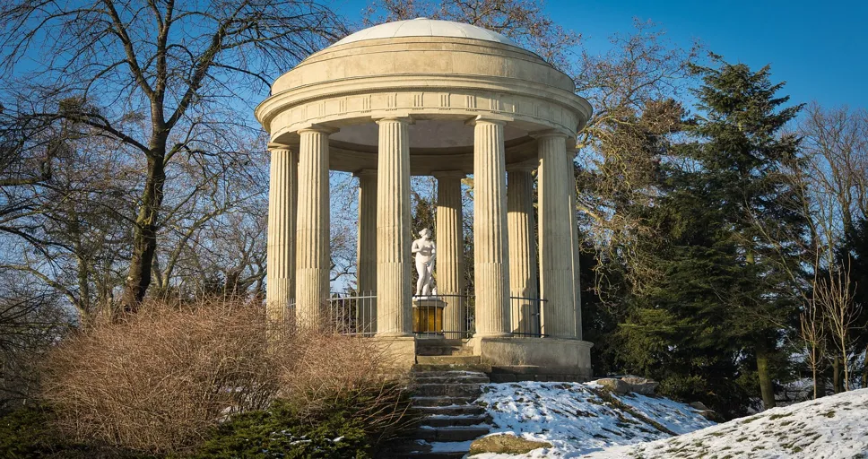 venus square venus synastry - winter, park, park wörlitz