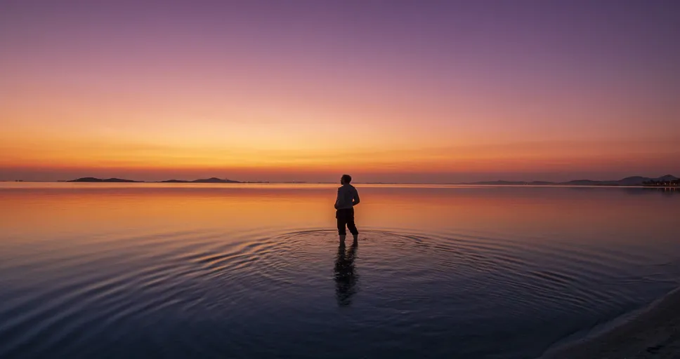 mars trine mercury - man, ocean, sea