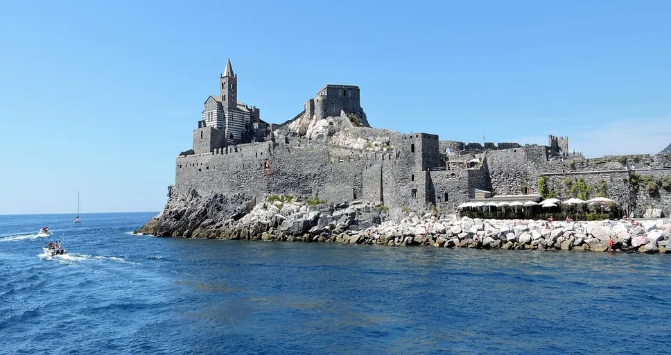 venus sesquiquadrate neptune - castle, cliff, sea